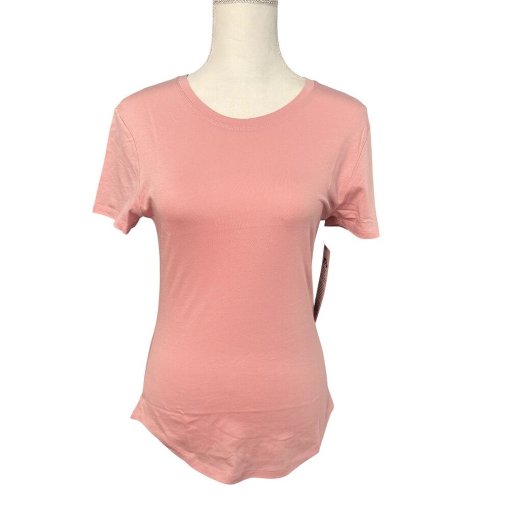 NEW APL Athletic Propulsion Lab Women's Perfect Tee Shirt Dusty Rose‎ Small/Med
